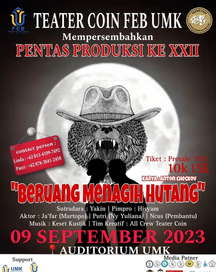 Beruang Menagih Hutang Oleh Teater Coin
