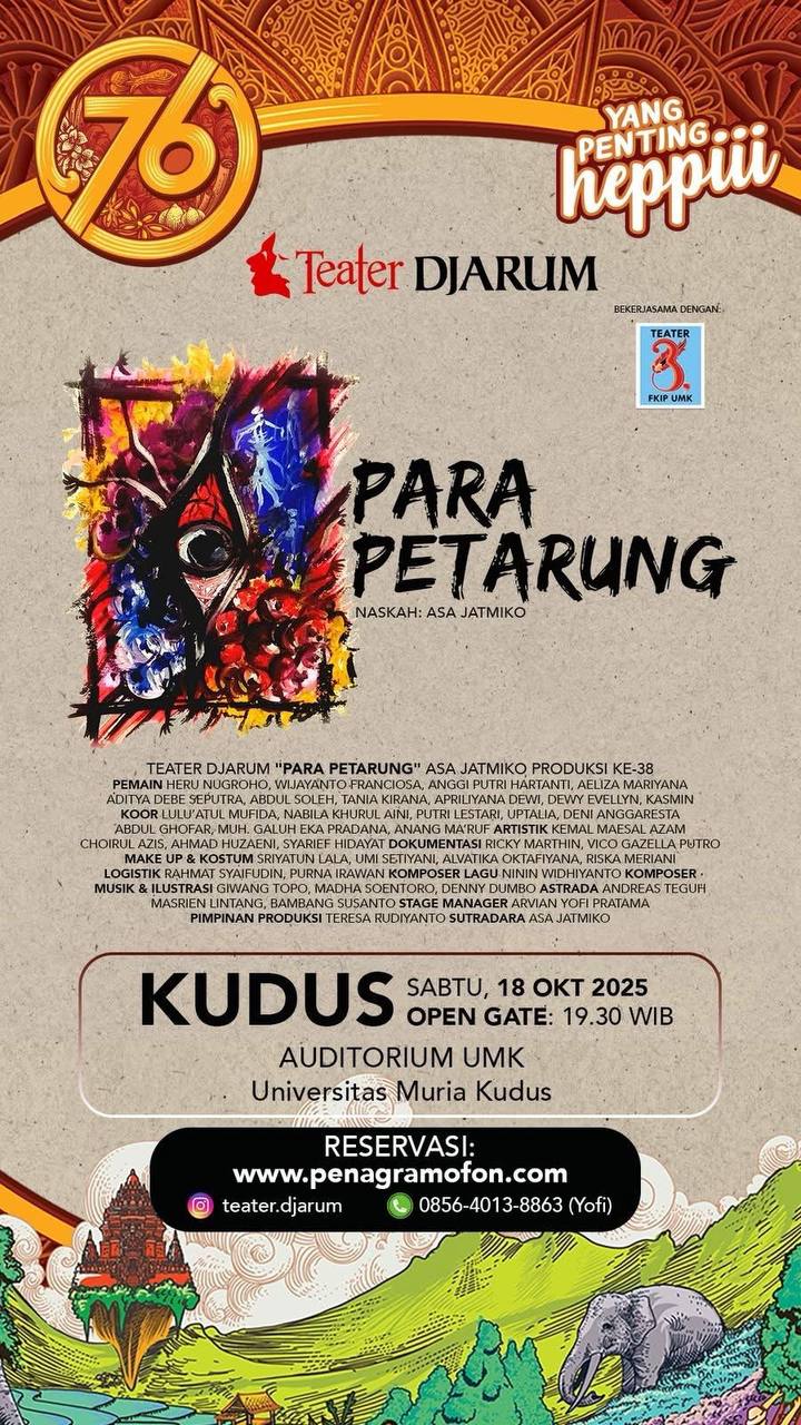 Para Petarung Teater Djarum
