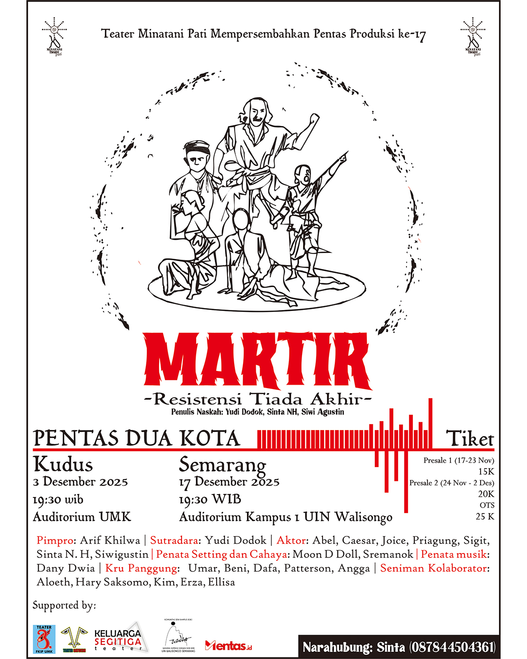 Martir Teater Minatani Pati