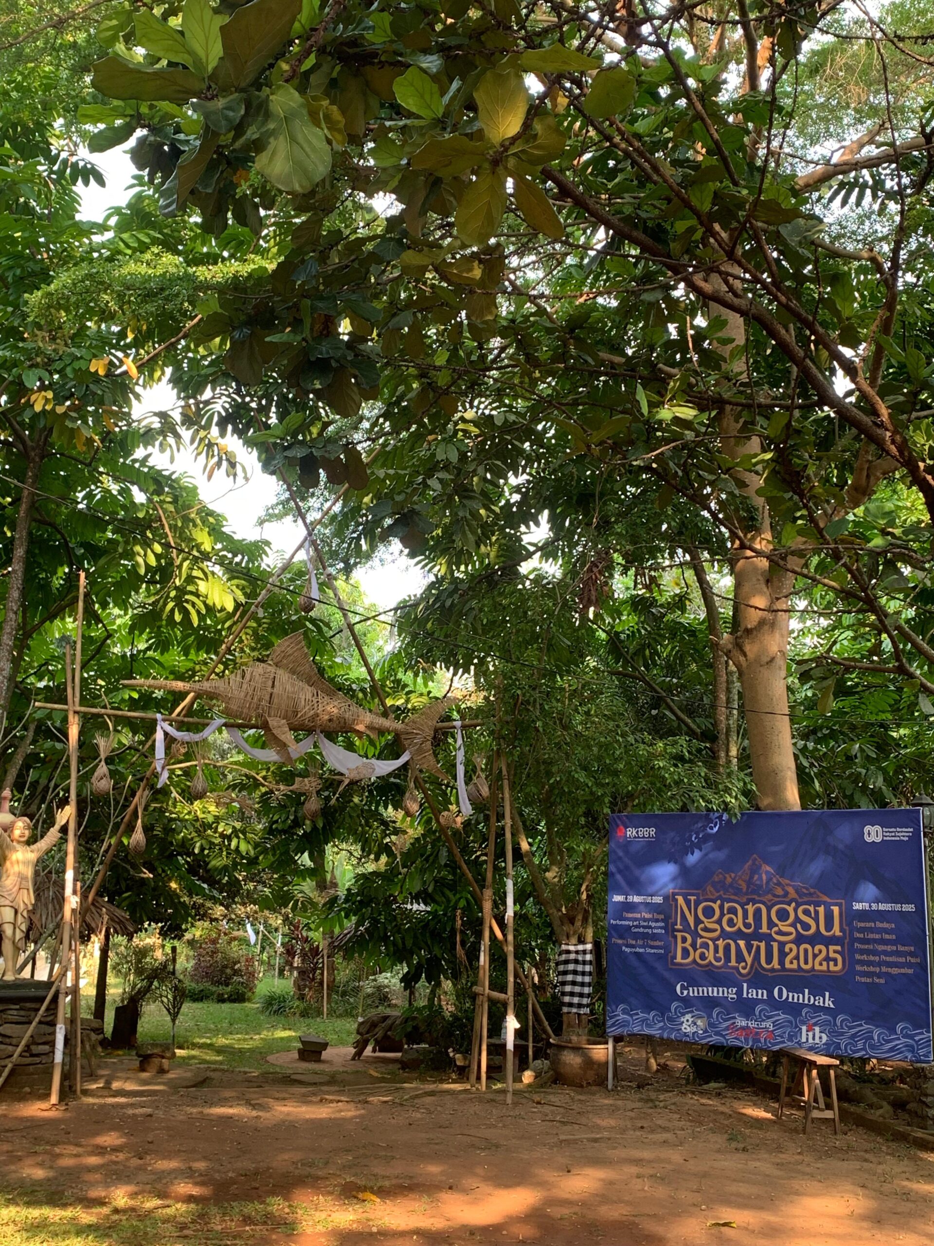 NGANGSU BANYU 2025 Pameran Puisi Rupa TEKS meRUPA meRUPA TEKS