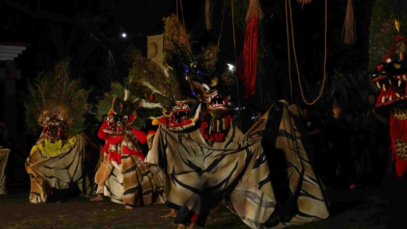 Pertunjukan Barongan "Gembong Kamijoyo Mbabar" Oleh KSBK di Serah#5