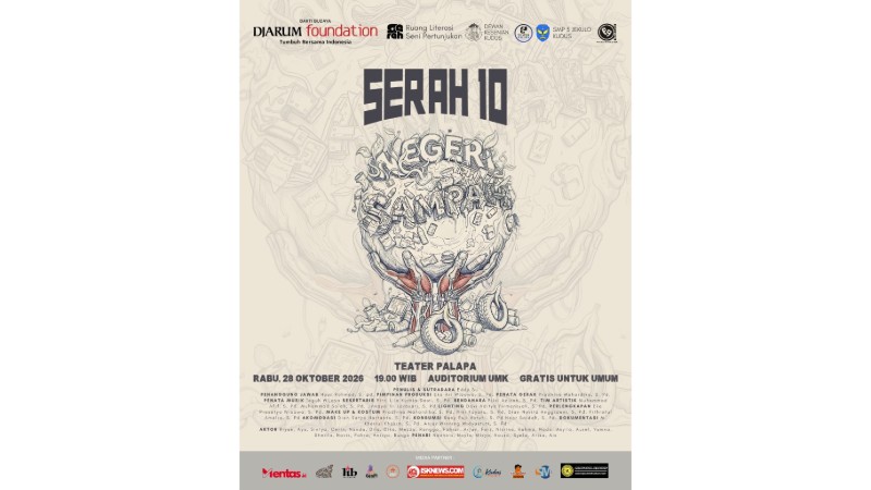 Serah#10 Mengangkat Persoalan Sampah Melalui Drama Musikal Negeri Sampah